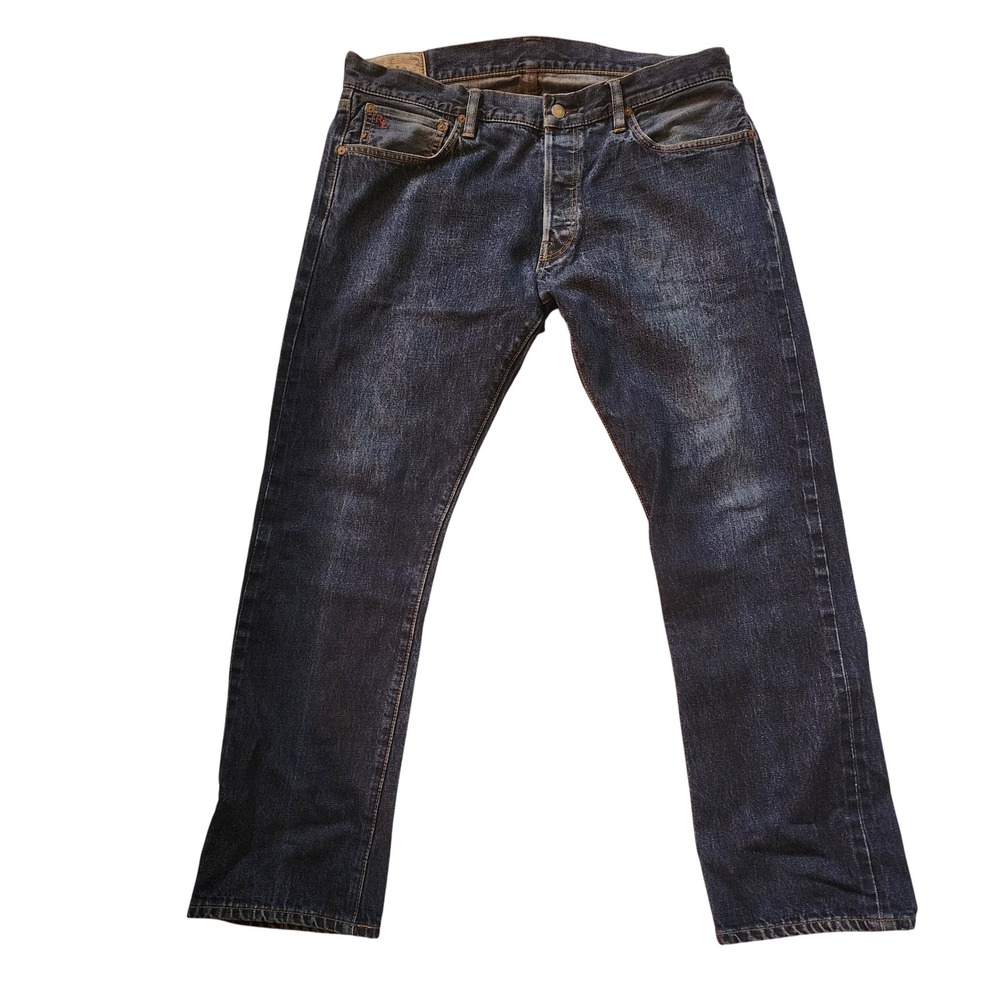 Polo Ralph Lauren vintage 90 Jeans Authentic Dungarees Distressed Denim Menswear